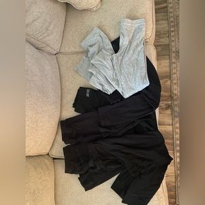 Girls size 10/12 Black Leggings
